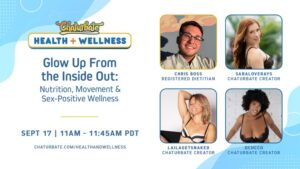 Chaturbate Sexual Health and Wellness Day